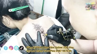 TATTOO bé 2k2 xăm đẹp Mandalas | Lee Thành ĐNai #4