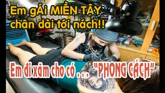 TATTOO single mom hình xăm mẹ bồng con | Lee Thành ĐNai