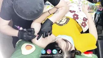 TATTOO xăm hình mini cho bé xinh | Lee Thành ĐNai #3