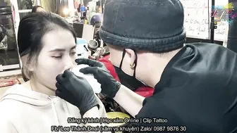 PIERCING khuyên mũi bé xinh Khóc rưng rưng | Lee Thành ĐNai #4