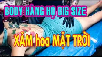 TATTOO bé 2k4 xăm hình hoa mặt trời | Lee Thành Đnai