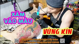 xăm Phượng hoàng cực hot | xăm màu phoenix | Lee Thành Tats&Pies #1