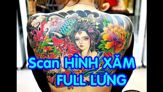 Xăm hình full scan lưng hình xăm tattoo full body | Lee Thành Tats&Pies