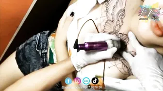 TATTOO siêu v 1 xăm hình chim cú mèo bé xinh chất | Lee Thành Đnai #4