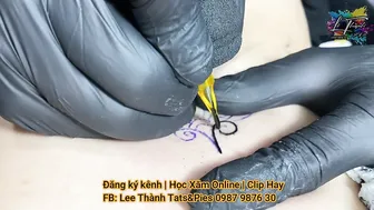 xăm hình hở lưng bé xinh 2k2 tattoo Mandalas | time lapse | Lee Thành Tats&Pies #2