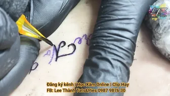 xăm hình hở lưng bé xinh 2k2 tattoo Mandalas | time lapse | Lee Thành Tats&Pies #3