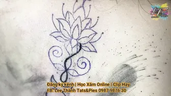 xăm hình hở lưng bé xinh 2k2 tattoo Mandalas | time lapse | Lee Thành Tats&Pies #4