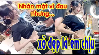 PIERCING Xỏ khuyên rốn cho bé xinh - ĐẸP là EM CHỊU | Lee Thành ĐNai