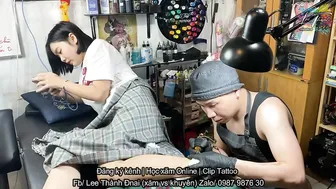 TATTOO xăm bé xinh mặt cưng | Lee Thành ĐNai #4