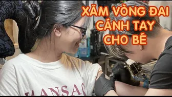 Xăm hình lên vòng đai hoa văn cực đẹp || Lee Thành Tats&Pies #1