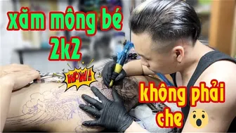 Xăm hình phượng hoàng tung cánh cho bé xinh 2k2 phoenix tattoo | Lee Thành Tats&Pies