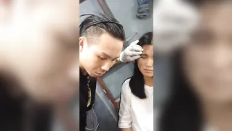 PIERCING Xỏ khuyên chân mày cho bé 2k2 | Lee Thành #3