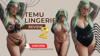 Mini Temu Lingerie Try On & Review | Part Two