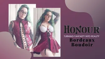 Honour Clothing | Bordeaux Boudoir Collection