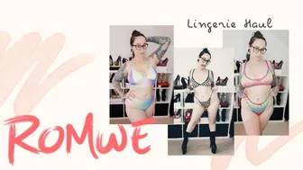 Romwe (Shein) | Lingerie Haul & Try On #2