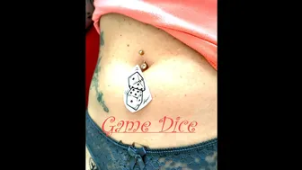 Temporary Tattoo: Game Dice