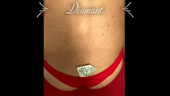 Best Creative Temporary Tattoos: Diamant