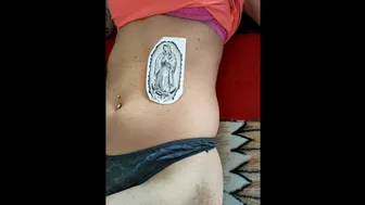 Temporary Tattoo: Virgin Mary #1