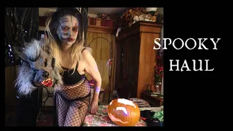 DIY Halloween Costumes Haul, Spooky Makeup, Catsuit, Nylons, Tutorial, Masks, Bodysuit, Nylon