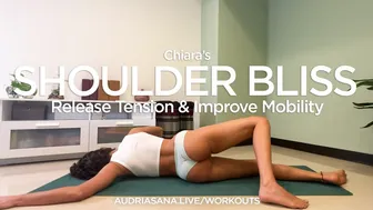 @chiaracolognolafitnesshealth Shoulder Bliss! Release Tension & Improve Mobility Yoga