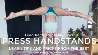 @rhyannawatson Press Handstand Core Workout