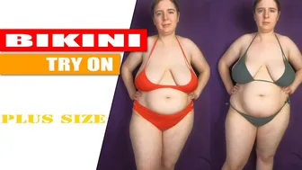 Bikini too small for me | Try On