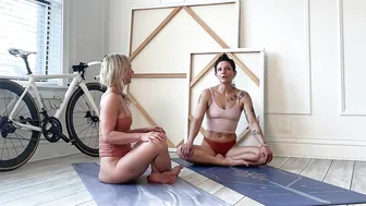 Asana & Sasha's Carnal Stirrings Booti Yoga Flow for Audriasna.live #3