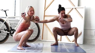 Asana & Sasha's Carnal Stirrings Booti Yoga Flow for Audriasna.live #4