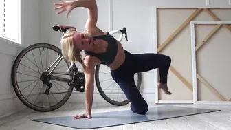 Strength Building yoga class for Cyclists and runners #4