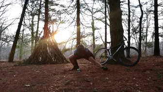 Yoga In The Woods