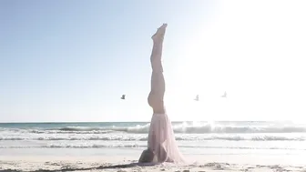 Headstand with the Birds #3