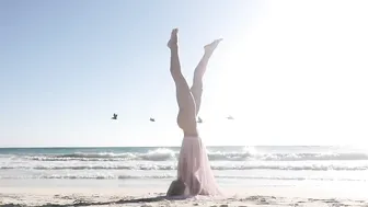 Headstand with the Birds #4