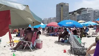 ♥️♥️♥️♥️ RIO DE JANEIRO BEACH | Copacabana| Brazil, Summer 2023 4K UHD #4