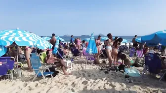 ♥️♥️♥️♥️ LEBLON Beach ⛱️ Rio de Janeiro BRAZIL 2023 4K video #2