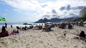 BRAZIL ♥️♥️♥️♥️ IPANEMA Beach ⛱️ Rio de Janeiro 2023 4K video #2