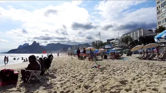 BRAZIL ♥️♥️♥️♥️ IPANEMA Beach ⛱️ Rio de Janeiro 2023 4K video #3