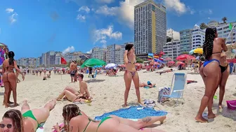 ♥️♥️♥️♥️ RIO DE JANEIRO BEACH | Copacabana| Brazil, Summer 2023 【 4K UHD 】 #1