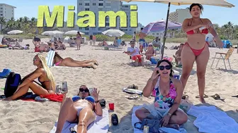 MIAMI South beach walk 2021 TRAVEL vlog FLORIDA USA 4K video