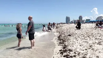 MIAMI Beach walk 2021 South Florida USA 4k video TRAVEL vlog #2