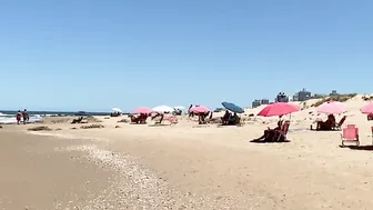 4K VIDEO BEACH WALK Brava Punta del Este URUGUAY UY vlog HDR #2