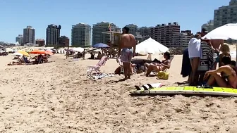 4K VIDEO BEACH WALK Brava Punta del Este URUGUAY UY vlog HDR #4