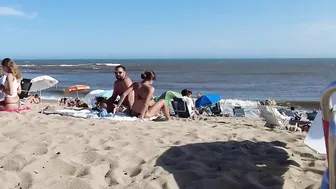 BIKINI Beach vlog in Punta del Este 2022 URUGUAY 4k video UY #2