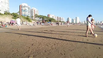 Mansa BEACH in Punta del Este URUGUAY summer 2022 4k video #3