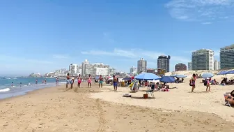 4K VIDEO BEACH WALK 2021 La Olla BRAVA Punta del Este URUGUAY #4