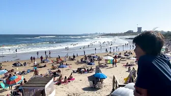 4K VIDEO BEACH WALK Punta del Este URUGUAY Travel vlog HDR #2