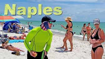 Amazing NAPLES Beach FLORIDA USA 4k video US Travel vlog