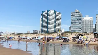 4K VIDEO BEACH Walk 2021 BRAVA Punta del Este URUGUAY Travel #2