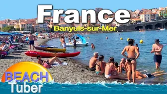 4k VIDEO BEACH WALK [ France ] Bikini beach walk TRAVEL VIDEO