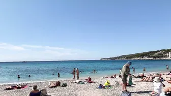 4K VIDEO BEACH WALK Cassis FRANCE Travel vlog FUN & SUN #3