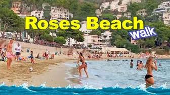 4K Video BEACH walk in SPAIN walking tour TRAVEL CHANNEL TV